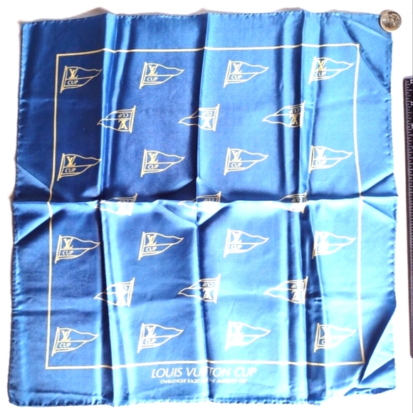 Louis Vuitton LV America's Cup Scarf - RARE Collector's Item - Picture 1 of 6